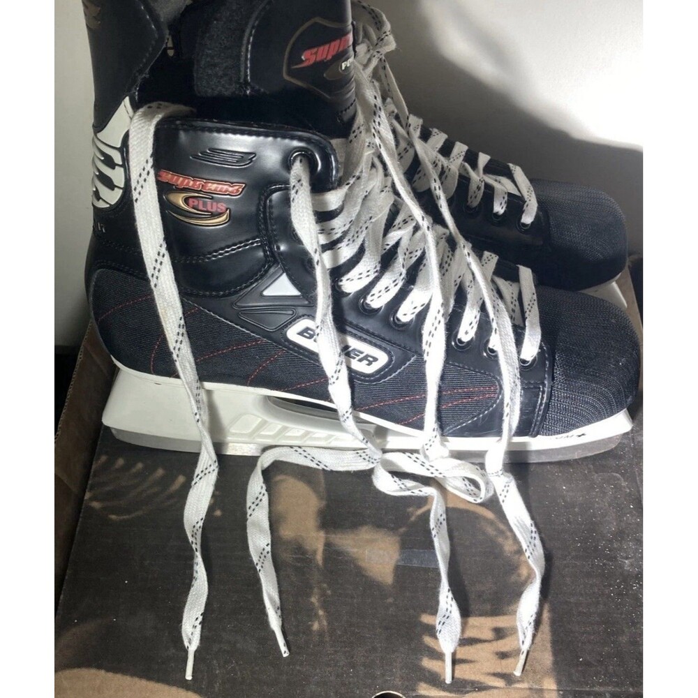 Bauer Supreme Plus Hockey Skates Sz 7D Custom + Tuuk - Picture 8 of 10